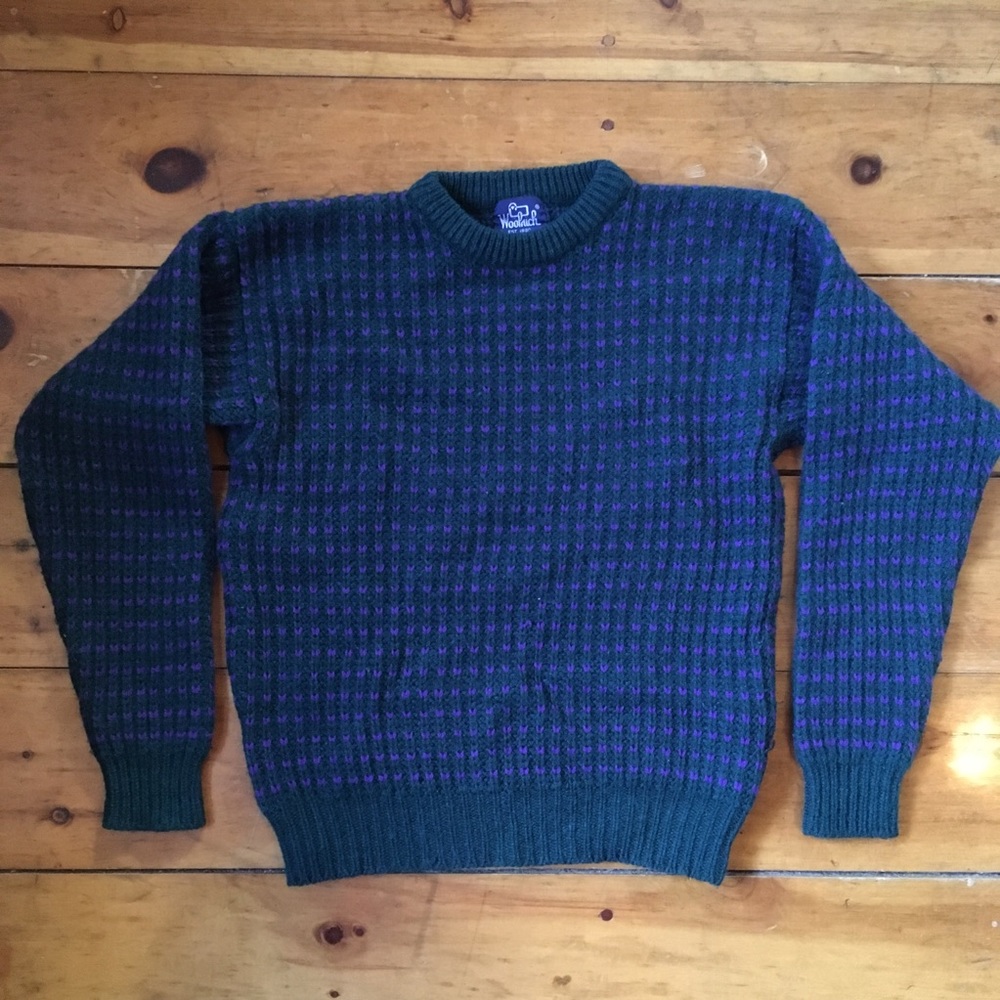 Woolrich Vintage 100% wool Grampa sweater